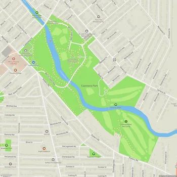 Map of Cazenovia Park