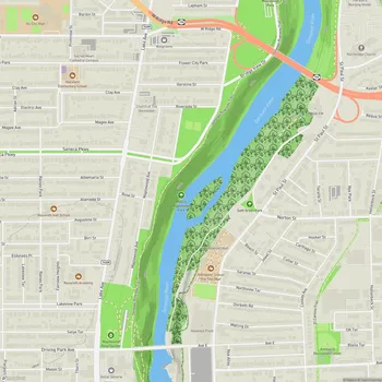 Map of Middle Maplewood Park