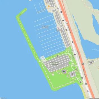 Map of Buffalo Harbor State Park