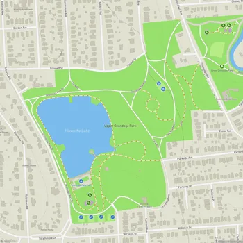 Map of Upper Onondaga Park