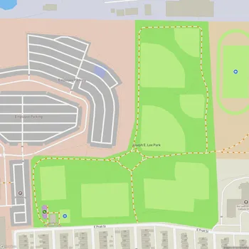 Map of Joseph E. Lee Park