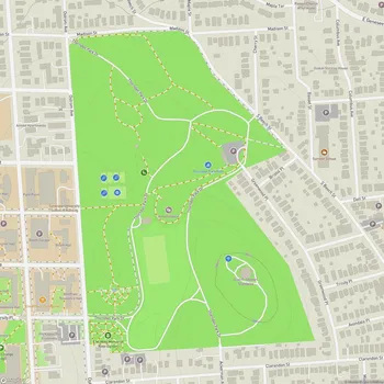 Map of Thornden Park