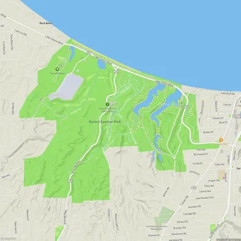 Map of Durand Eastman Park