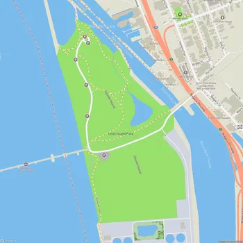 Map of Unity Island Park