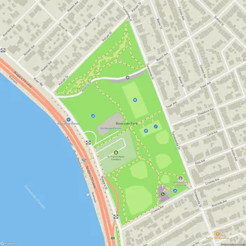 Map of Riverside Park
