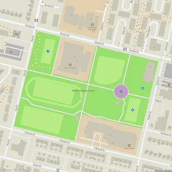 Map of JFK Recreation Center