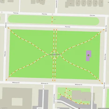 Map of Leavenworth Park