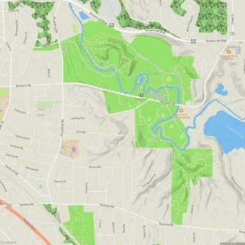 Map of Ellison Park