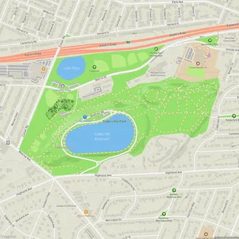 Map of Cobb's Hill Park