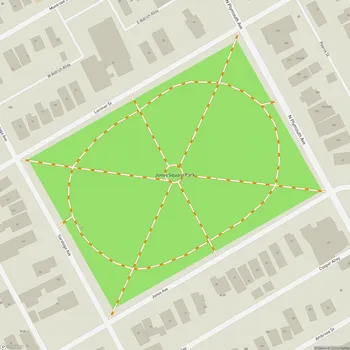Map of Jones Square Park