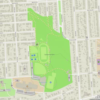 Map of Sunnycrest Park