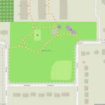 Map of Sebastian Park
