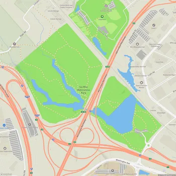 Map of Six Mile Waterworks Park