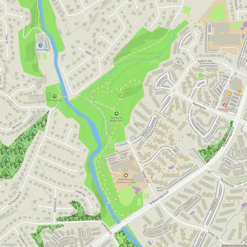 Map of Dora Kelley Nature Park