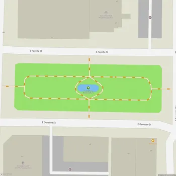 Map of Firefighter's Memorial Park
