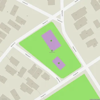 Map of Highland Park