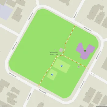 Map of Washington Square Park