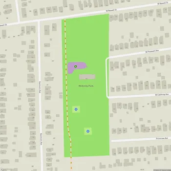 Map of McKinley Park