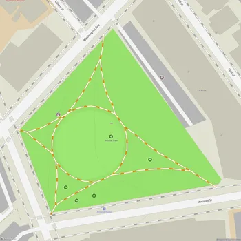 Map of Amistad Park
