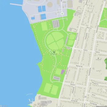 Map of East Shore Park