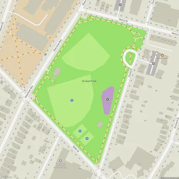 Map of De Gale Field