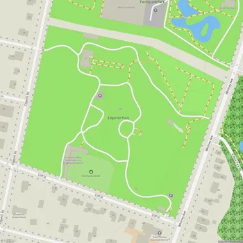 Map of Edgerton Park