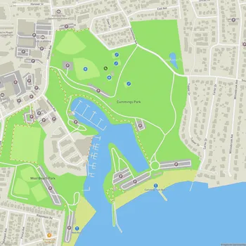 Map of Cummings Park