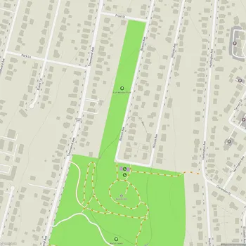 Map of Fort Wooster Park