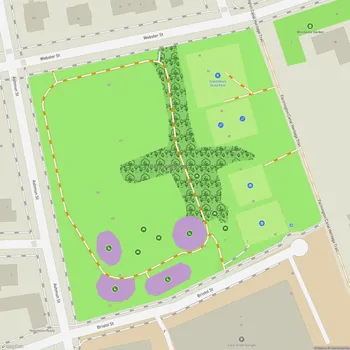 Map of Ella P. Scantlebury Park