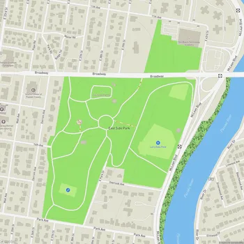 Map of Eastside Park
