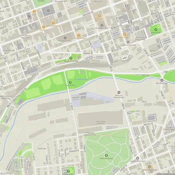Map of Fountain Park