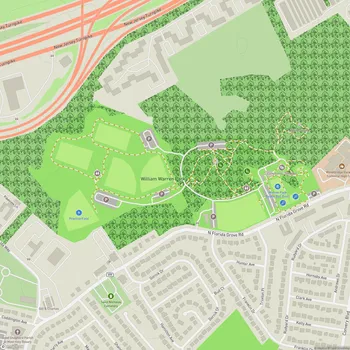Map of William Warren Park