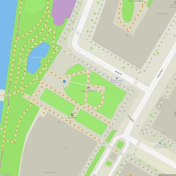 Map of Irish Hunger Memorial