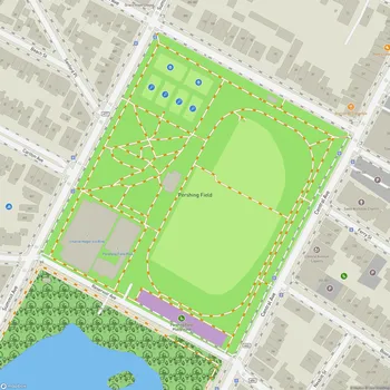 Map of Pershing Field