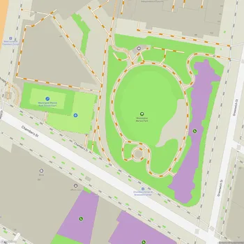 Map of Washington Market Park