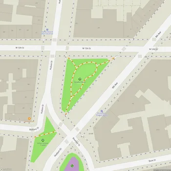 Map of Abingdon Square