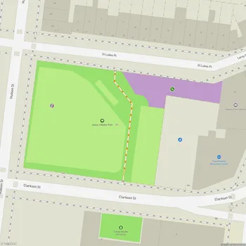 Map of James J Walker Park