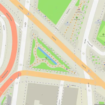 Map of Albert Capsouto Park