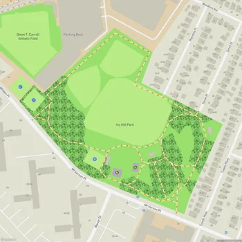 Map of Ivy Hill Park