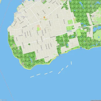 Map of Conference House Park