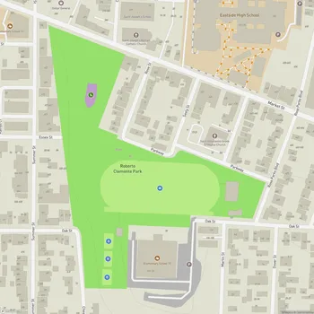Map of Roberto Clemente Park