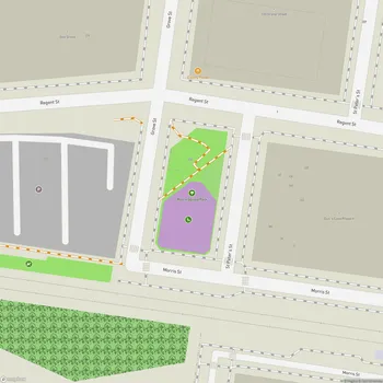 Map of Morris Square Park