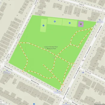 Map of Leonard Gordon Park / "Mosquito Park"