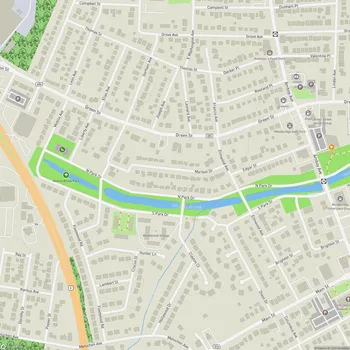 Map of Heards Brook Park