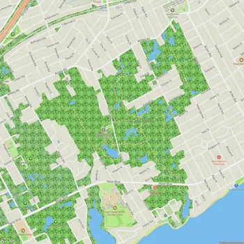 Map of Blue Heron Park