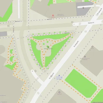 Map of James Madison Plaza