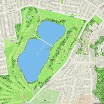 Map of Silver Lake Park