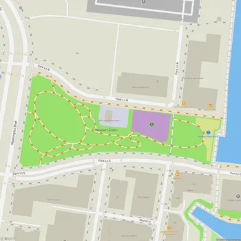 Map of Newport Green
