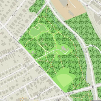 Map of Clifford Park