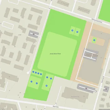 Map of Jesse Allen Park